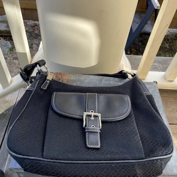 Talbots Black Purse Shoulder bag - Picture 5 of 6